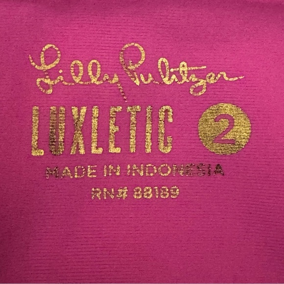 Lilly Pulitzer Luxletic Skort Size 2 Floral Tropical Golf - Picture 2 of 11